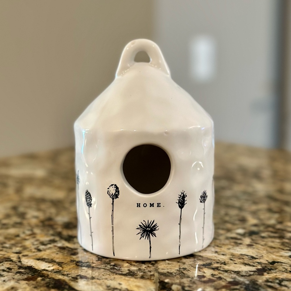 Mini Black & White Inspired Homeline Birdhouse New